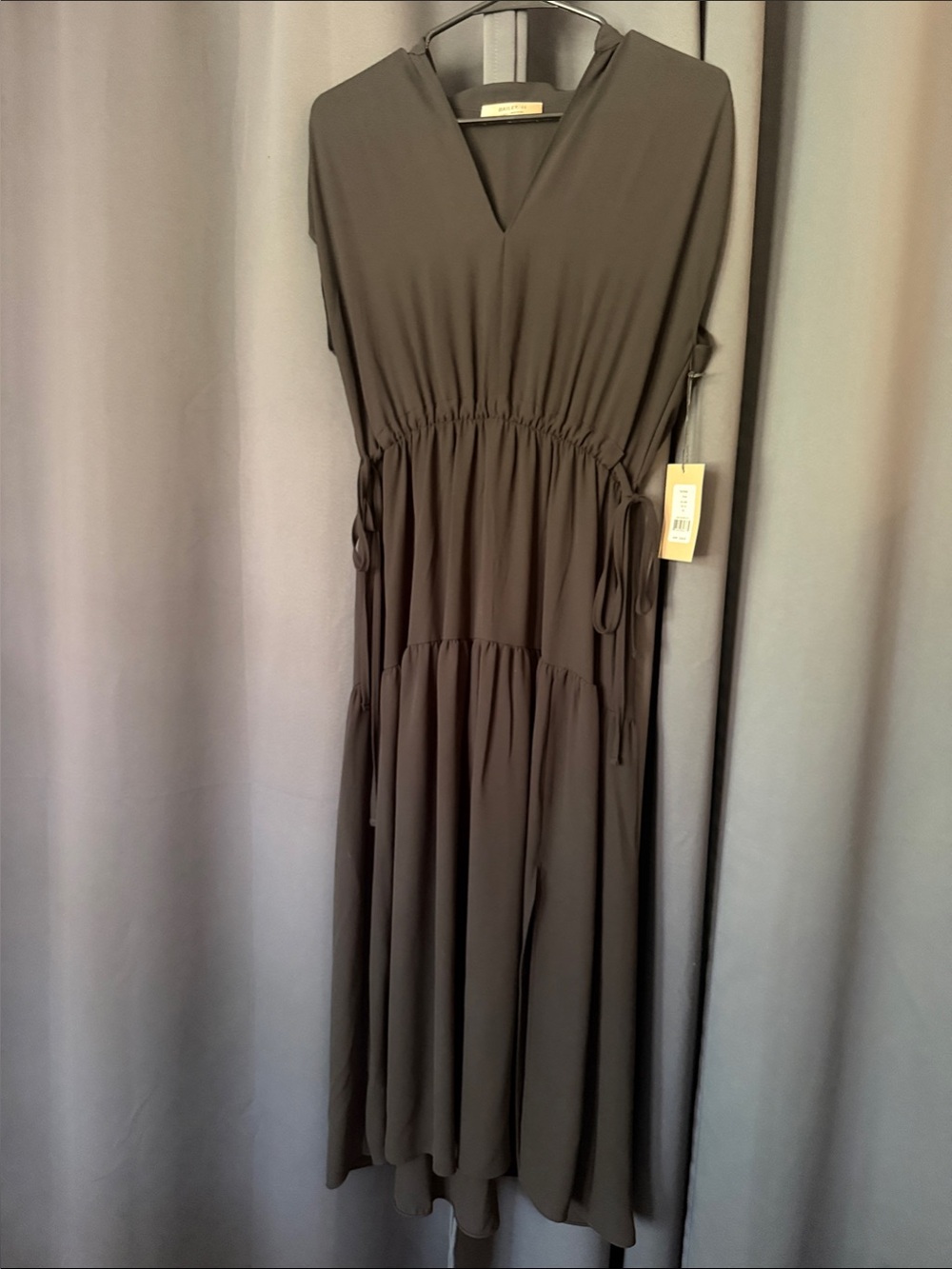 Bailey 44 Black Maxi Dress with V-Neck